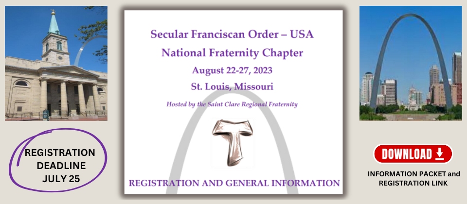 Chapter Info Slider 2023 – Secular Franciscan Order – USA