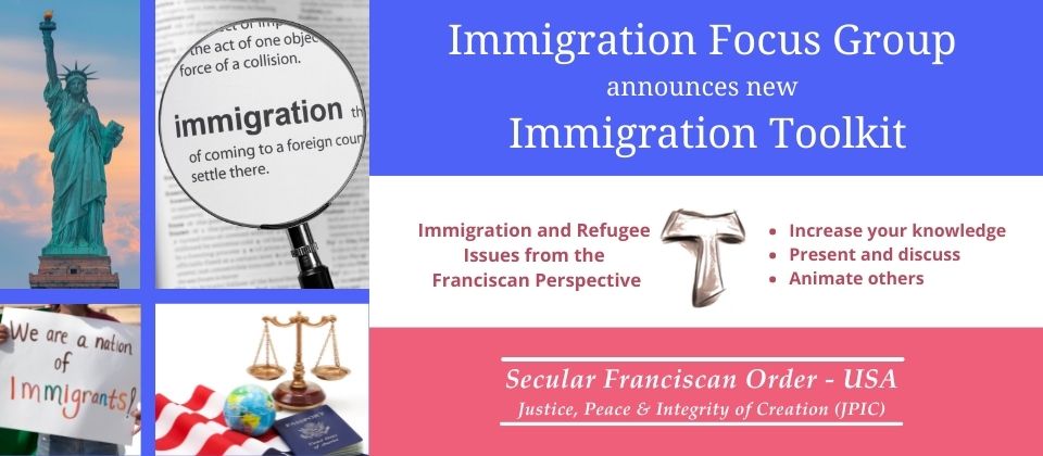 Immigration Toolkit Header – Secular Franciscan Order – USA