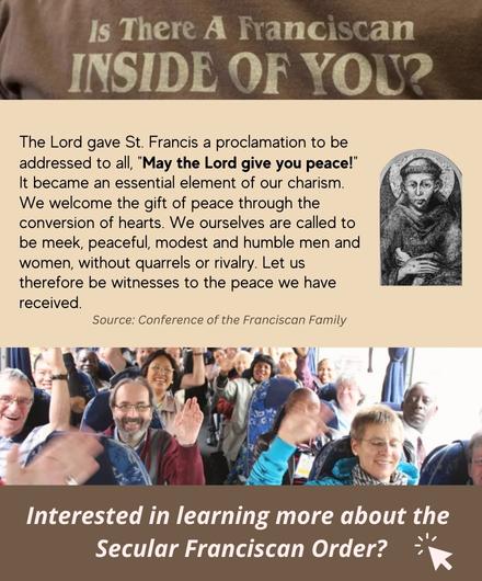 Learn About The OFS – Secular Franciscan Order – USA